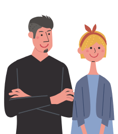 夫婦 イラスト